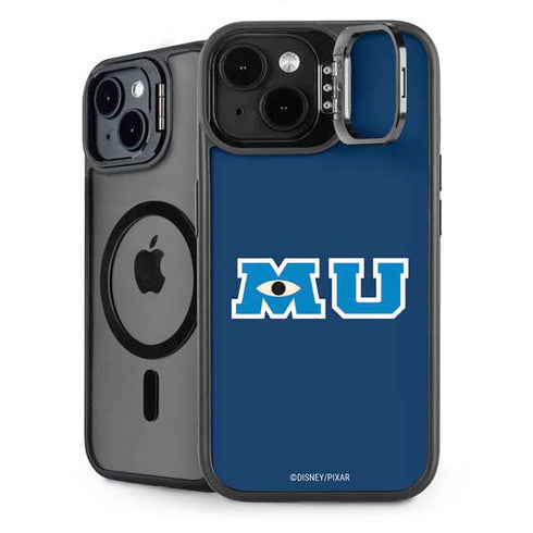 Disney Monsters University MU Logo iPhone 15 Kickstand Case